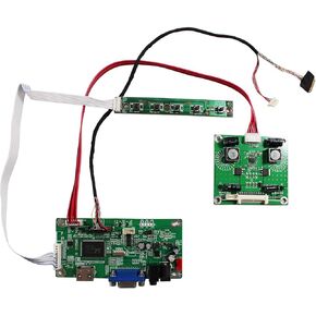 VSDISPLAY HD-MI VGA Controller Board eDP for 27" 2560x1440 2K LM270WQ1-SDE3 36 pin WLED LCD Screen