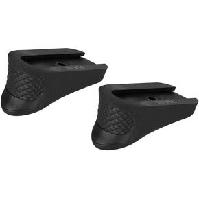 Grips, 2 Pieces Extension Fits Beretta Nano Black