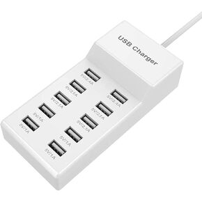 USB C Wall Charger Block, 140W GaN 4-Port Fast Charger Charging Station,100W Laptop Power Adapter, Dual USB C + Dual USB A Charger Compatible with MacBook Pro/Air/iPad Pro/iPhone 15/16/Galaxy S23/Dell