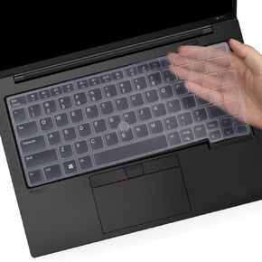 Keyboard Cover for 2024 2023 Lenovo Thinkpad x1 Carbon Gen 11/10 14", ThinkPad T14 T14s L14 P14s Gen 4/Gen 3, ThinkPad X1 Yoga Gen 8/7, E14 Gen 5 (Not Fit T14 L14 P14s Gen 2 1, E14 Gen 4/3)