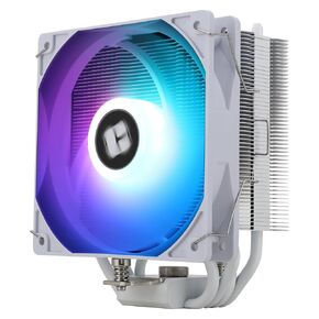 AssassinX120 SE White ARGB CPU Air Cooler, 4 Heat Pipes, TL-C12CW-S PWM Silent Fan CPU Cooler with S-FDB Bearing, for AMD AM4 AM5/Intel 1700/1150/1151/1200, PC Cooler