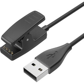 Meliya USB A Charger for Garmin Forerunner 735XT 235 35 64 230 630 645/645 Music, Approach S20/G10, Vivomove HR/Lily/Lily 2 Smart Watch Replacement Charger Charging Clip Cable (3.3FT/1M)