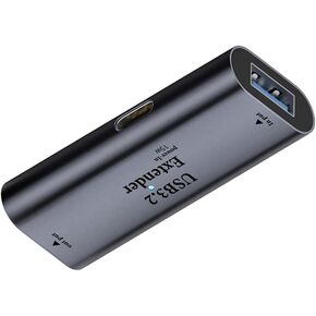 NFHK USB 3.0 Active Repeater Adapter Type-C Female Host to Type-A Female Device Extender with Chipset for Camera Printer Computer