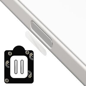 (2 Pack) Orzero Compatible for iPhone 16/16 Plus/16 Pro/16 Pro Max Camera Control Capture Button Protector, Tempered Glass High Definition Strong Protection - Black