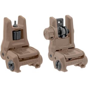 Magpul MBUS 3 Front Sight Bundle with MBUS 3 Rear Sight Set, FDE, MAG1166-MAG1167
