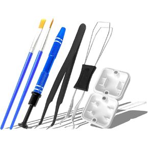 Keyboard Switch Lube Kit,Keyboard Switch Puller,Switch Opener, Switch Puller, Keycap Puller,Keyboard Switch Puller Set Lube Brush,Tweezer,Lube for Keyboard Switches(5Pcs)
