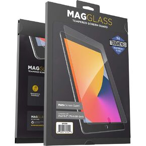 magglass Matte Screen Protector Compatible With iPad 10.2" 2020 (For Apple iPad 2019/2020) Anti Glare Tempered Glass Screen Guard (Anti-Scratch/Bubble Free)
