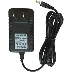 15W Power Cord Adapter Replacement for Alexa Echo Dot 3rd Generation/Dot 4th Gen/Dot 5th Gen/Kids Edition, Pop Wall Charger Plug, 6.5ft Black