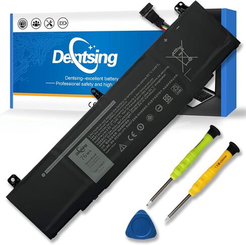 Dentsing TDW5P استبدال البطارية لـ 13 R3 ALW13C ALW13C-D2508 ALW13C-D2715S ALW13C-D2508 ALW13C-D2506S ALW13C-D2728 سلسلة P81G P81G001 JFWX7 04RRR3 0V9XD7 4RRR3 15.2 فولت 76 وات في الساعة in Kuwait