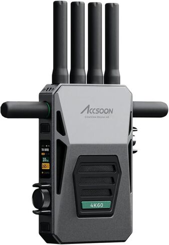 ACCSOON CineView Nano Wireless Video Transmitter 1080p 60fps ≤0.06s Latency 500ft Range up to 4 Devices Monitoring in Saudi Arabia