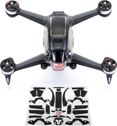 WRAPGRADE Skin Compatible with DJI FPV | Accent Color (Caribbean Blue) in Kuwait