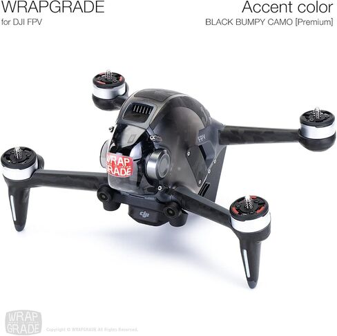 WRAPGRADE Skin Compatible with DJI FPV | Accent Color (Caribbean Blue) in Kuwait