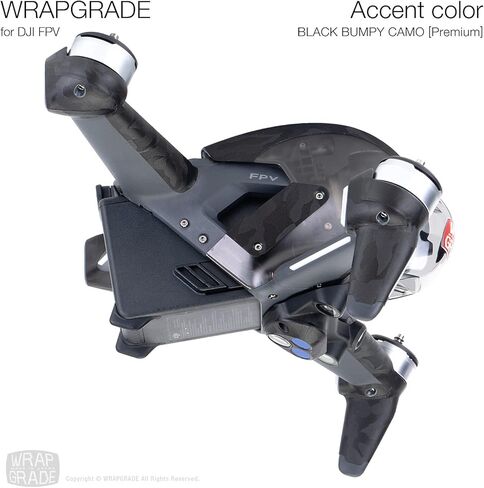 WRAPGRADE Skin Compatible with DJI FPV | Accent Color (Caribbean Blue) in Kuwait
