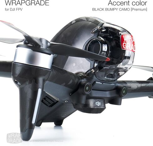 WRAPGRADE Skin Compatible with DJI FPV | Accent Color (Caribbean Blue) in Kuwait