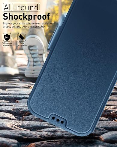 OCASE for iPhone 15 Wallet Case, Slim PU Leather Flip Folio, Card Slots, RFID Blocking, Kickstand, Shockproof Phone Cover 6.1 Inch 2023, Black in Saudi Arabia