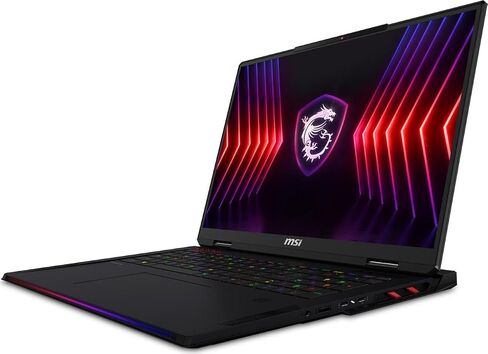MSI Raider 18 HX Gaming Laptop 18" 240 Hz WQXGA (24-Core Intel i9-14900HX, GeForce RTX 4080, 128GB DDR5, 4TB PCIe SSD, Per Key RGB KYB, 2 Thunderbolt 4, Wi-Fi 7, VR Ready, W11P) w/Dkz Hub in Saudi Arabia