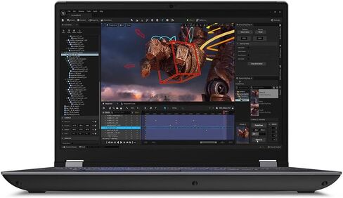 كمبيوتر محمول Lenovo ThinkPad P16 Gen 2 Workstation 16.0 بوصة IPS 4K (Intel i7-14700HX، 64GB DDR5، 4TB PCIe SSD، RTX 2000 Ada، Backlit KB، بصمة الإصبع، Win 11 Pro) مع موسع منفذ USB DKZ in Saudi Arabia