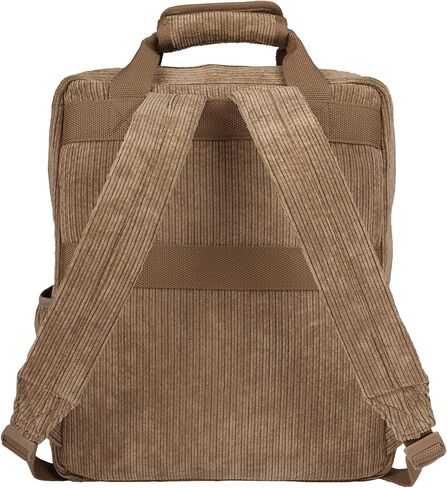 Roxy Women's Feeling Good Stylish Soft Corduroy Backpack with Padded Shoulder Straps and Exterior Storage, Anthracite, 8L in Saudi Arabia