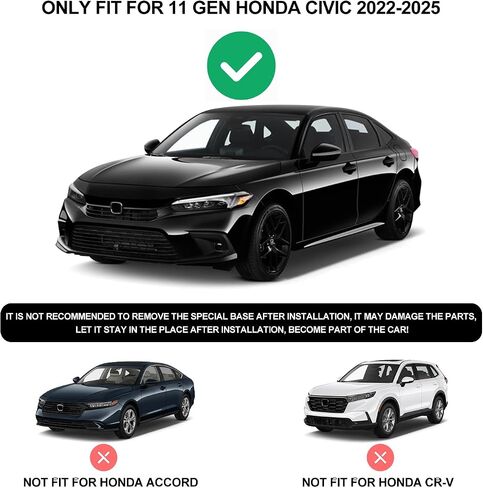 لشاحن MagSafe Civic Mount، مناسب حصريًا لسيارة Honda Civic 2016-2021، متوافق مع iPhone 15/14/13/12/Mini Series، تبديد حرارة ذكي وشحن سريع 15 وات in Kuwait