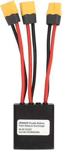 Electric Bike Double Battery Discharge Converter Dual Battery Parallel Module Adapter 20V‑72V (20A) in Saudi Arabia