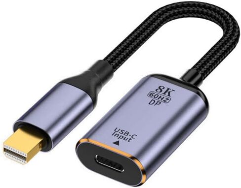 xiwai USB-C Type C Female Source to Mini Displayport DP 1.4 Sink HDTV Cable 8K@60hz 4K@120hz for Tablet Laptop in Saudi Arabia