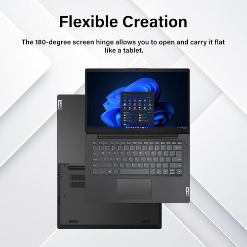كمبيوتر محمول Lenovo V14 Business، شاشة 14 بوصة FHD 1080p، معالج AMD Ryzen 5 7520U رباعي النواة، صوت Dolby، USB من النوع C، منفذ إيثرنت، Windows 11 Pro، مع حزمة WOWPC 500 جيجابايت (8 جيجابايت DDR5 | 256 جيجابايت PCIe SSD)، أسود in Saudi Arabia