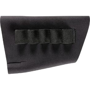 Uncle Mike's Neoprene Buttstock Shotgun Shell Holder (Black, 5 Loops),88493