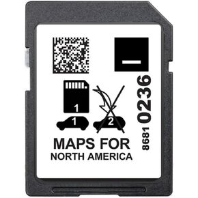 86810236 Latest Version GPS Navigation SD Card. Fits for G.MC, C.adillac, B.uick, S.ilverado Tahoe, Traverse, Blazer, Camaro.