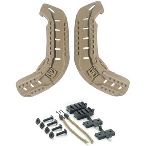 OSdream MICH Helmet Accessory Rail Mount Kit Helmet Side Rail Guide DE