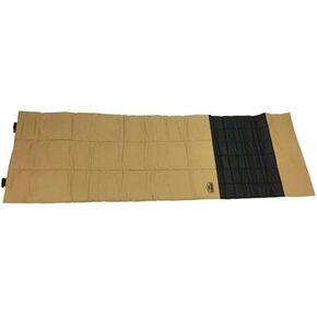 BIRCHWOOD CASEY Shooting Durable Tactical Lightweight 84" Padded Non Slip Portable Foldable Roll Up Mat with Quick Release Buckles, 1 Count (Pack of 1)