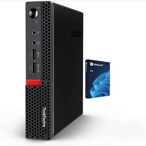 Lenovo ThinkCentre M625 Gen 4 Thin Client Desktop - AMD A4-9120C Dual-Core Processor, Dual Monitor Support, Windows 11,RJ-45, Radeon R5 Graphics, Keyboard, Mouse (32GB RAM | 1TB SSD)