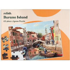Relish 'Lakeside Vacation' Puzzle 63 Pieces: Activities Adapted to Seniors with Dementia or Alzheimer's
