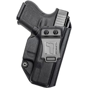 Tulster IWB Profile Holster in Right Hand fits: Glock 26/27 / 28/33 | Inside The Waistband Appendix Concealed Carry Kydex Holster