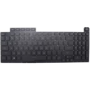 لوحة مفاتيح بديلة جديدة لـ Asus ROG Strix G731 G731GT G731GU G731GV G731GW G732 G732L G712 G712L 0KNR0-6817US00 لكل مفتاح RGB بإضاءة خلفية أمريكية