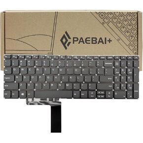 لوحة مفاتيح بديلة للكمبيوتر المحمول متوافقة مع Lenovo IdeaPad 320-15 320-15IAP 320-15IKB 520-15ikb 7000-15 330-15IKB 330-15 تصميم أمريكي رمادي in Kuwait