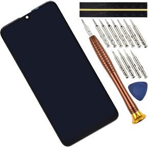 Dub-LX1 Black 6.26" LCD Touch Assembly LCD Display Touch Screen Digitizer Complete Replacement for Huawei Y7 2019 (Without Frame)