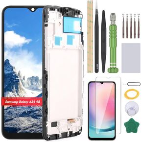 Screen for Samsung Galaxy A24 4G LCD Display Replacement for Samsung Galaxy A24 4G SM-A245F Incell Touch Screen Digitizer Assembly