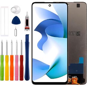 [New] Duotipa LCD Display Screen Digitizer Assembly Replacement for BLU F91 5G F0030UU 6.8" with Technical Repair Tools Kit-Black.
