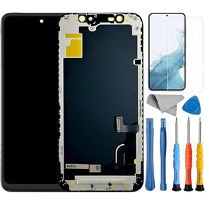 Screen Replacement for iPhone 12 Mini Screen Replacement for iPhone 12 Mini A2176 A2398 A2400 A2399 LCD Display Touch Digitizer Assembly with Tools 5.4 Inch Black