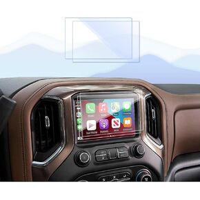 3 pcs for 2024 2023 Yukon Denali Screen Protector for 2024 GMC Yukon Accessories 2022 2023 2024 Yukon (XL) Denali/Denali Ultimate Nav. 10.2Inch Tempered Glass Screen Protector 2024 Yukon XL