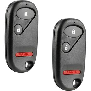 Key Fob fits 2002-2004 Honda CR-V / 2002-2005 Civic Si / 2005-2011 Element Keyless Entry Remote (OUCG8D-344H-A), Set of 2