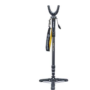 Vanguard VEO 2 CM-234TU Carbon Fiber Shooting Stick, Tri-Stand Base with Ball Joint, Rotating and Removeable U Shaped Yoke