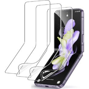 for Samsung Galaxy S23 Ultra Screen Protector [Not Glass], Clear Flexible Protective TPU Film Full Coverage for Galaxy S23 Ultra 6.8" Accessories, 3 Pack