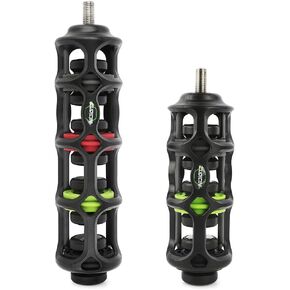 ZSHJGJR Archery Bow Stabilizer 4 Inch 6 Inch Shock Absorber Damping Silencer Vibration Reduction for Compound Recurve Bow