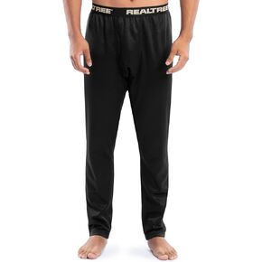 Realtree Men's Heavyweight Fleece Thermal Underwear Long Johns Bottom