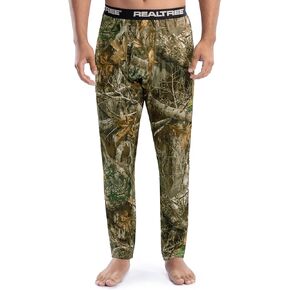 Realtree Men's Heavyweight Fleece Thermal Underwear Long Johns Bottom