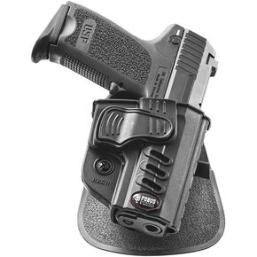 Fobus HKCH Concealed Carry OWB Holster for H&K SFP9, VP9, and USP Compact 9mm, Active Retention, Right Handed