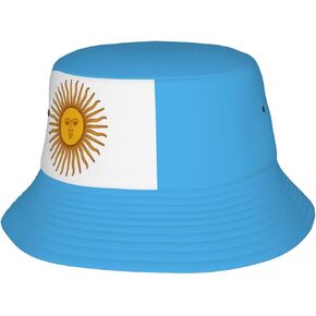 Argentina Bucket Hat Argentina Fisherman Hat Argentine Sun Hats Argentina Flag Caps Argentinians Hats for Women Men