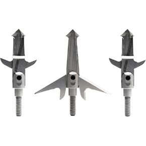 Swhacker Levi Morgan Series 2-Blade All Steel Broadhead 1.75" 125 Grain Pack.