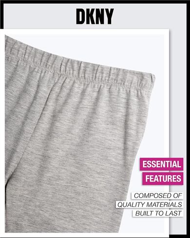 DKNY Girls' Vest Set - 3 Piece Button Down Quilted Puffer Vest Long Sleeve Shirt and Flare Leggings Set (Sizes: 2T-6X) in Kuwait